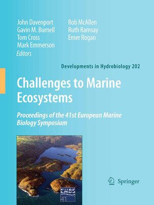 cover image of Challenges to Marine Ecosystems